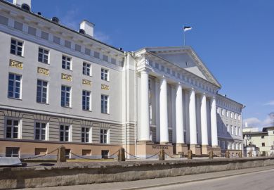  Main building of Tartu University
