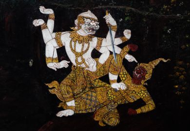 Ramayana mural paintings, Thailand Ramayana mural paintings, Thailand