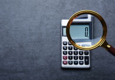 Calculator showing zero. Uncompetitive tax regulations are scuppering efforts to commercialise Australian universities' innvations