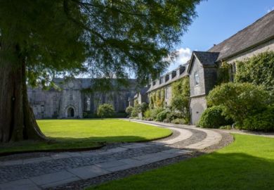 Dartington Hall in South Devon, UK