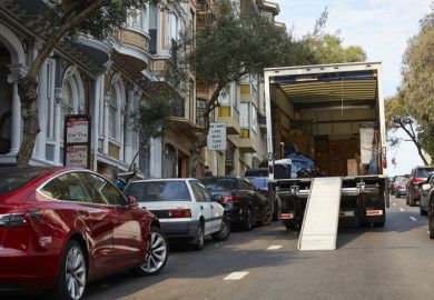 Moving Truck in San Francisco