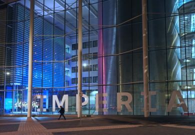 The Imperial College campus in London, England
