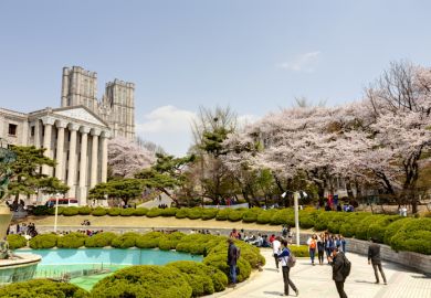 Kyung Hee University is a one of the most famous university in South Korea. 