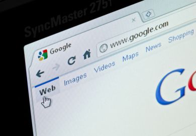 A Google search on a home computer. With such easy access to all of human knowledge at our fingertips, methods of assessment need to be updated.