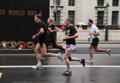 Runners at the 2012 British London 10K