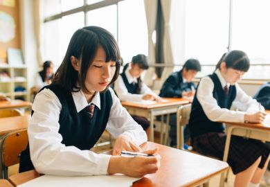 Japanese high schoolers