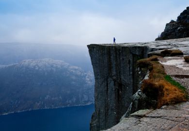 Cliff edge