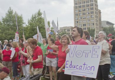 Moral Monday rally education protesters Moral Monday rally education protesters