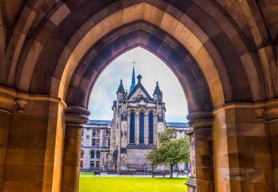 University of Glasgow cloisters