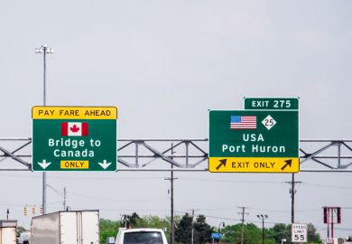 Canada border