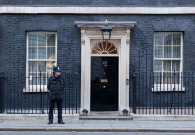 Police officer outside 10 Downing Street Downing Street, police
