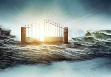 Illustration: the pearly gates of heaven Illustration: the pearly gates of heaven