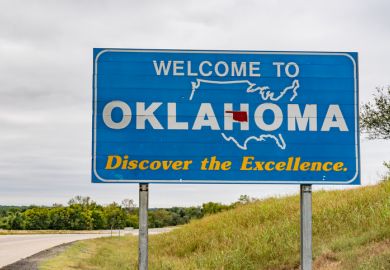 Oklahoma sign