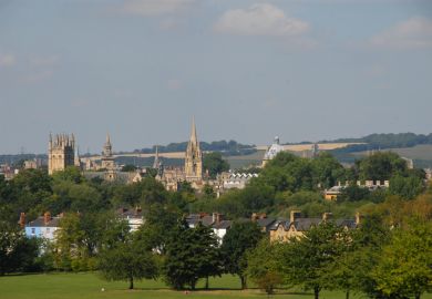 Oxford skyline