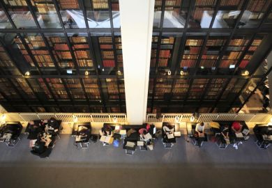 Readers in the British Library