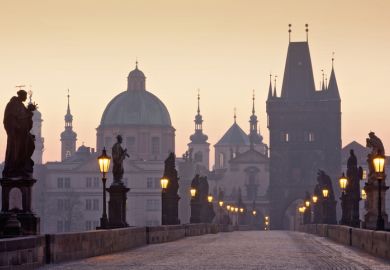 Prague charles bridge 