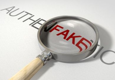 authentic fake magnifying glass