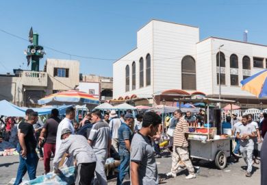 Baghdad Iraq street market