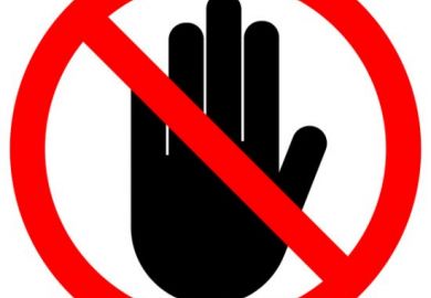 ban forbidden nicht verboten no puedas tidak bisa veto