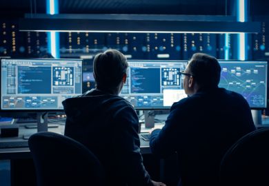 cyber security blockchain computer professionals screens