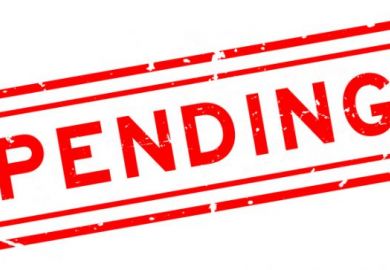 pending on hold on ice suspended