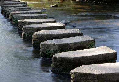 Stepping stones Stepping stones