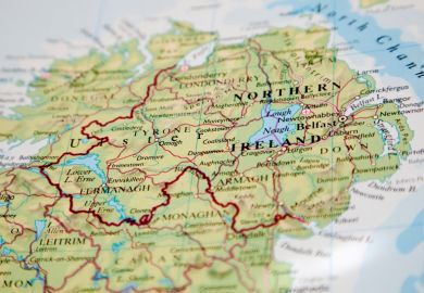 Northern Ireland map