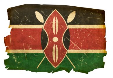 Kenyan flag Kenyan flag