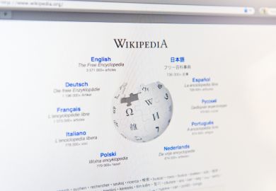 Wikipedia website