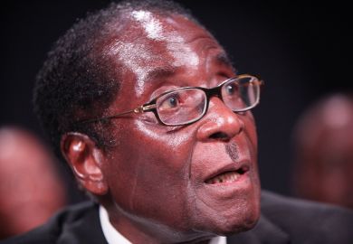 Robert Mugabe, president of Zimbabwe