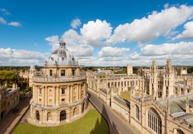 Radcliffe Camera and All Souls College, University of Oxford