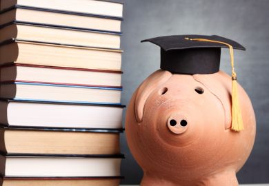 Student debt piggy bank