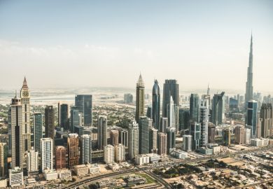Dubai skyline Dubai skyline