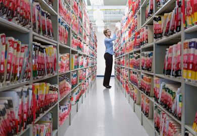 Administrator checking files