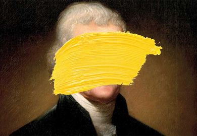 Jefferson with paint over face Jefferson with paint over face
