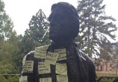 Thomas Jefferson statue at College of William & Mary