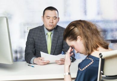 Job interview gone wrong