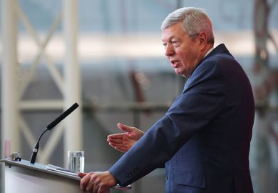 Alan Johnson speaking  Alan Johnson speaking