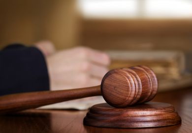 Judge and gavel Judge and gavel