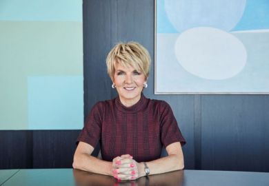 Julie Bishop ANU chancellor