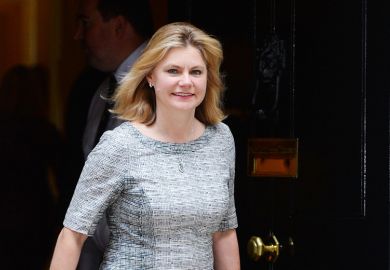 Justine Greening, education secretary