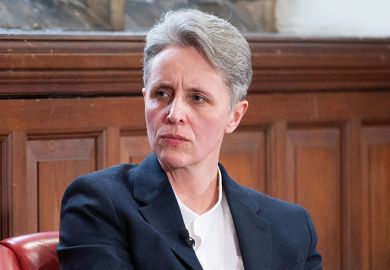 Kathleen Stock at Oxford Union, Oxford, UK, 2023