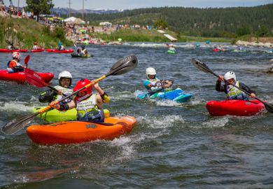 Kayak race Kayak race