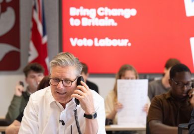 Prime Minister Sir Keir Starmer joins the national phone bank at the Labour Party headquarters in central London, during campaigning for tomorrow's local elections, 30 April 2025. Prime Minister Sir Keir Starmer joins the national phone bank at the Labour Party headquarters in central London, during campaigning for tomorrow's local elections, 30 April 2025.