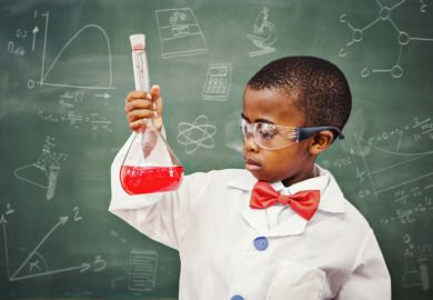 Child experimenting Child experimenting