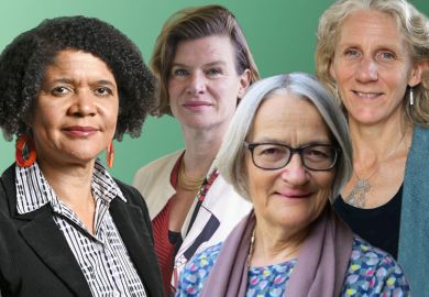 Recipients of the King's birthday honours, Left to right: Chi Onwurah, Mariana Mazzucato, Ursula Martin and Julia Black.
