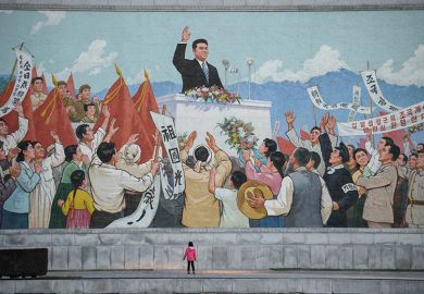 Mosaic in Pyongyang 