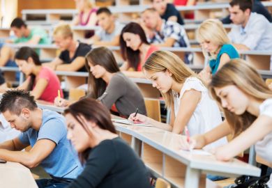 Lecture hall Student Experience Survey 2018: best universities for academic experience