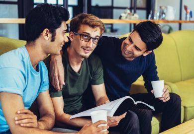 A modern university library