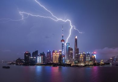 Lightning strike